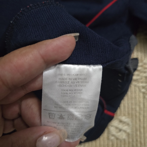 Nike Kids Patriots Navy Blue Jersey - Picture 7 of 9